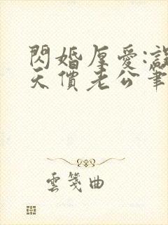 闪婚厚爱:误嫁天价老公笔趣阁