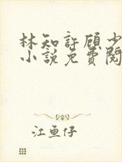 林知许顾少川的小说免费阅读