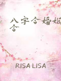 八字合婚姻怎么合