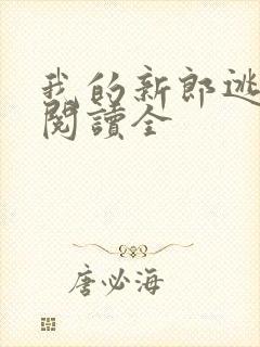 我的新郎逃婚了阅读全