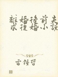 离婚后前夫哭着求复婚小说免费阅读