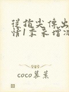 从指尖传出的热情1季未增减星辰