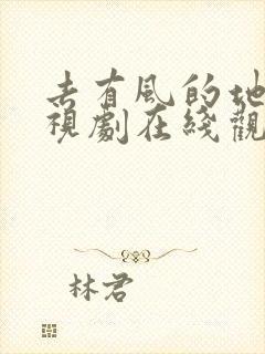 去有风的地方电视剧在线观看免费高清版