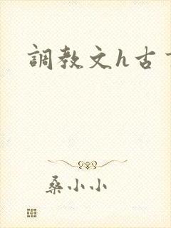 调教文h古言