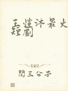 王恺沐最火十部短剧