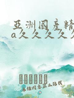 亚洲国产精品va久久久久久