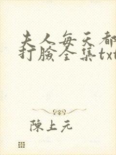 夫人每天都在线打脸全集txt下载