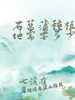 石菖蒲种植一亩地需要多少苗