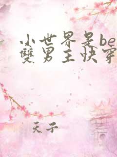 小世界是be的双男主快穿文
