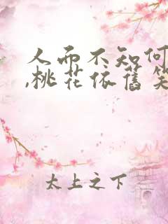 人面不知何处去,桃花依旧笑春风.什么意思