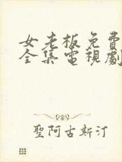 女老板免费观看全集电视剧