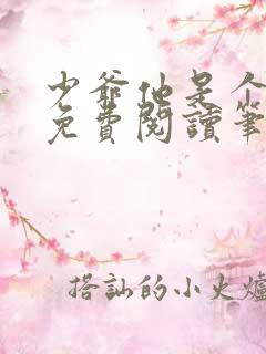 少爷他是个婊子免费阅读笔趣阁