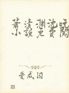萧清渊沈晚棠的小说免费阅读