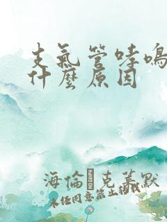 支气管哮鸣音是什么原因