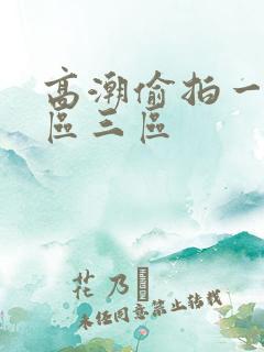 高潮偷拍一区二区三区