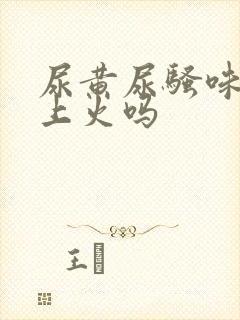 尿黄尿骚味重是上火吗