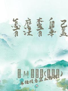 怎么查自己八字有没有华盖星