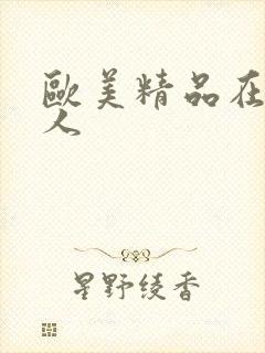 欧美精品在线成人