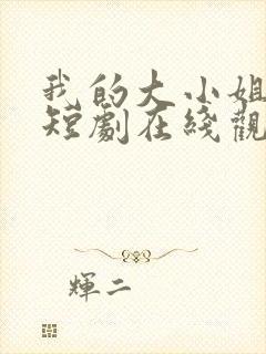我的大小姐老婆短剧在线观看完整版免费