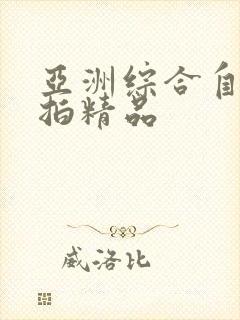 亚洲综合自拍偷拍精品