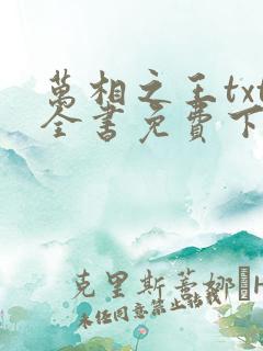 万相之王txt全书免费下载