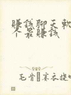 赚钱聊天软件哪个最赚钱