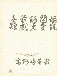 秦爷的闪婚娇妻短剧免费观看全集