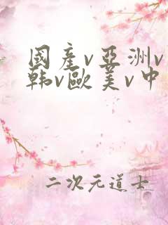 国产v亚洲v日韩v欧美v中文