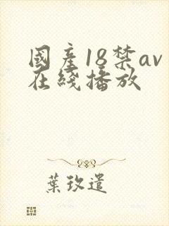 国产18禁av在线播放