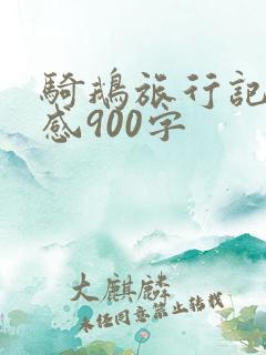 骑鹅旅行记读后感900字