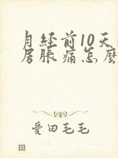 月经前10天乳房胀痛怎么办
