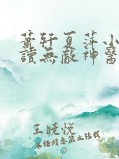 萧轩夏萍小说阅读无敌神医免费阅读