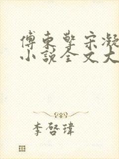 傅东擎宋凝林阑小说全文大结局