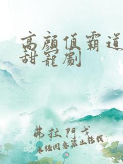高颜值霸道总裁甜宠剧