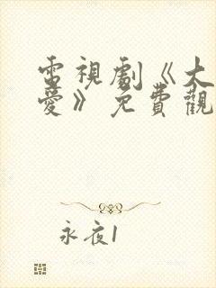电视剧《大约是爱》免费观看全集