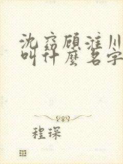 沈窈顾淮川小说叫什么名字