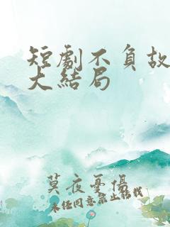 短剧不负故乡月大结局