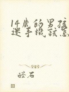 14岁的男孩沉迷手机该怎么去沟通