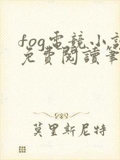 fog电竞小说免费阅读笔趣阁