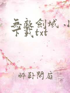 无敌剑域 小说下载txt