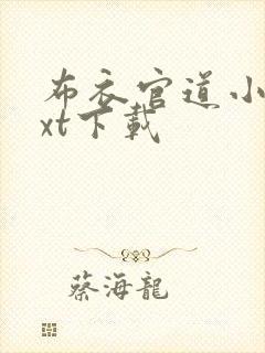 布衣官道小说txt下载