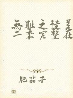 无耻之徒美剧第二季完整在线观看