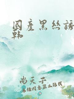 国产黑丝诱惑日韩