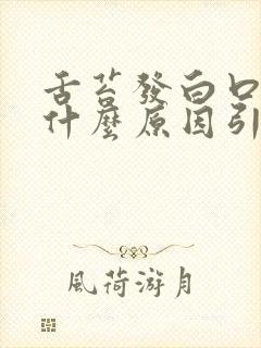舌苔发白口臭是什么原因引起的