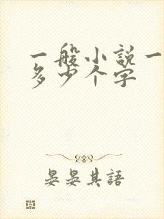 一般小说一章有多少个字