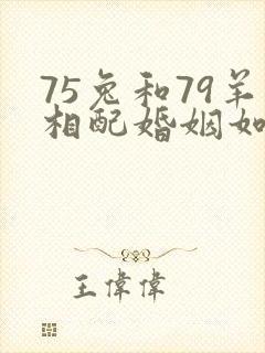 75兔和79羊相配婚姻如何