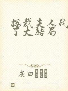 总裁夫人我当腻了大结局