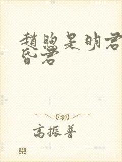 赵煦是明君还是昏君
