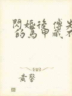 闪婚后 傅先生 的马甲藏不住了