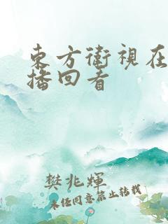 东方卫视在线直播回看